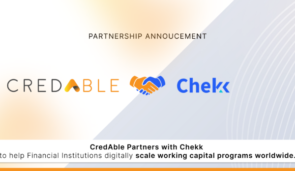 CredAble and Chekk Press Release Image